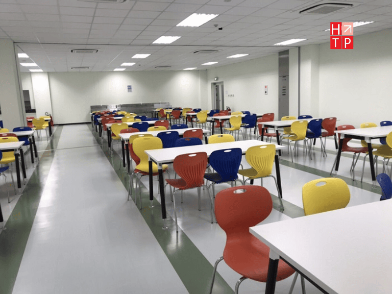 nhà ăn công nghiệp hiện đại