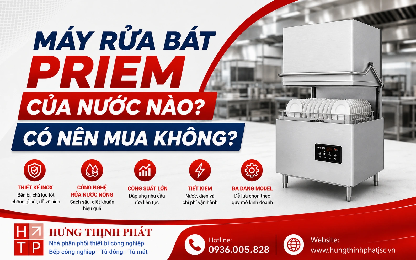 Máy rửa bát Prime của nước nào, có nên mua không? 4 Máy rửa bát Prime của nước nào, có nên mua không?